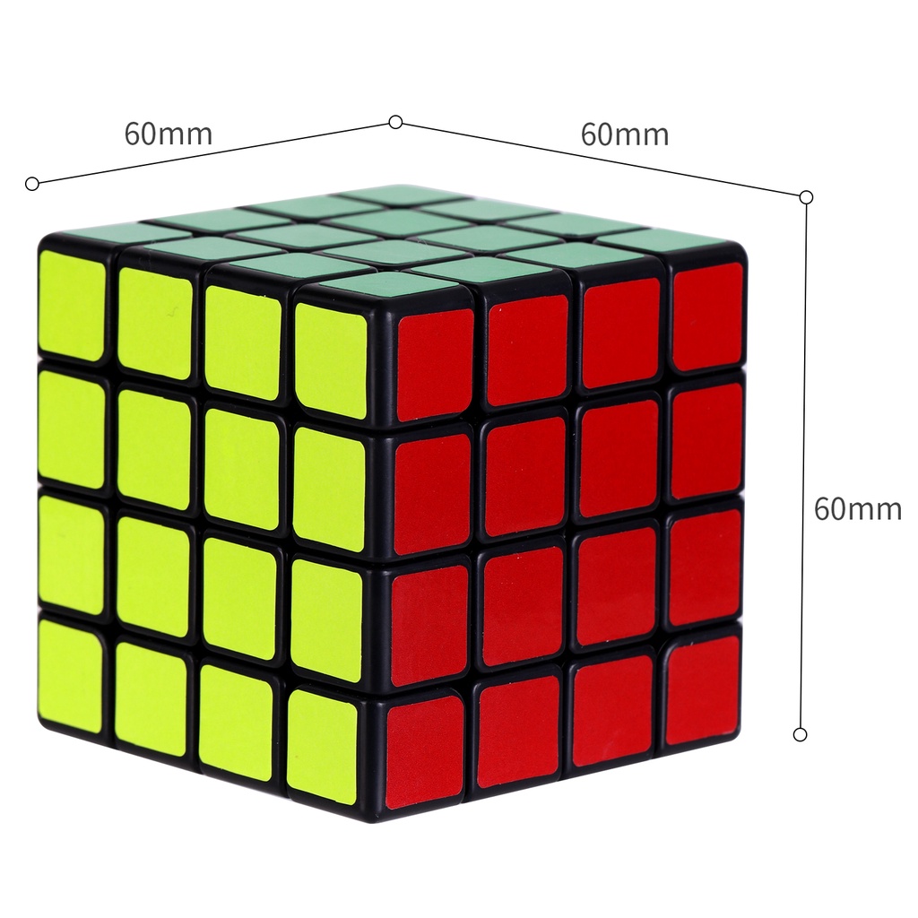 Rubik 4x4, 2x2, 3x3, tam giác, biến thể Deli - Trò chơi trí tuệ - Chất Liệu Nhựa ABS Cao Cấp, Xoay mượt mà - Học sinh