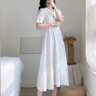 [FREESHIP50K] VÁY TIỂU THƯ CÚC NGỰC HÀNG 2 LỚP CAO CẤP