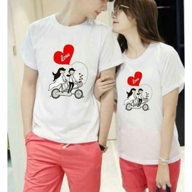 ÁO ĐÔI HÌNH CHIẾC XE ĐẠP CỰC LÃNG MẠN