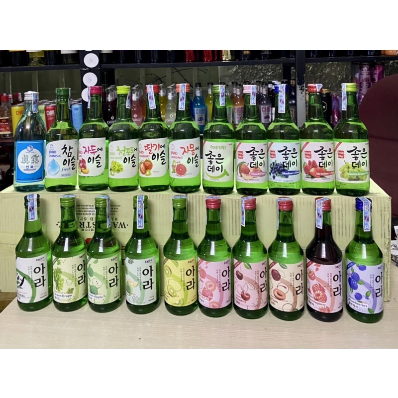 Thùng x 20 Chai Soju Hàn Quốc Damso 360ml