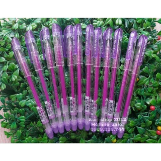 Hộp 12 cây bút gel mực tím My Gel D.A Korea chính hãng.