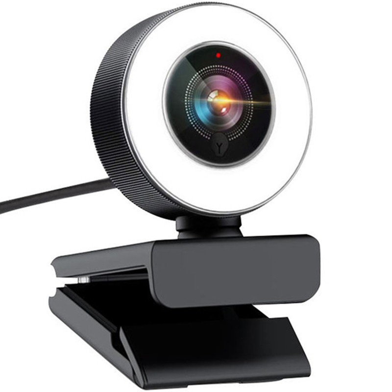 New Stock 1080P Webcam Auto Focus with Mic HD for Computer PC Skype OBS Steam