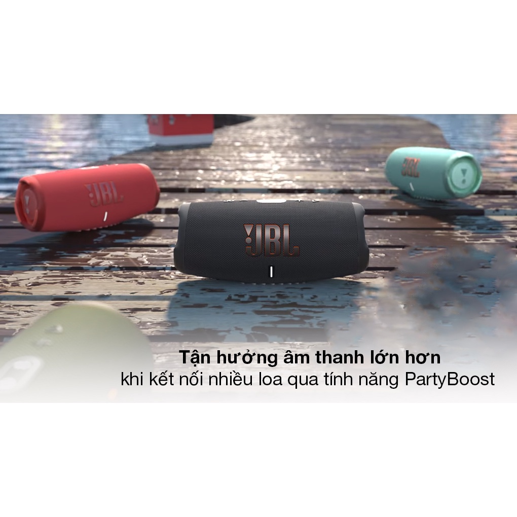 Loa JBL CHARGE 5 Âm Bass Mạnh Mẽ Cực Chất Thời Lượng Pin Khủng