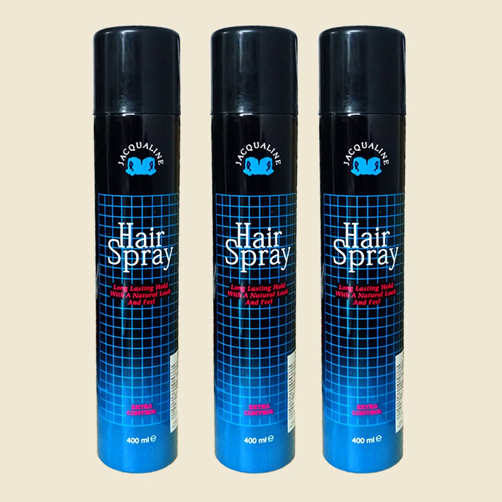 Keo Xịt Tóc Tạo Kiểu Tóc Chuyên Nghiệp JACQUALINE HAIR SPRAY 400ML | Shopee  Việt Nam