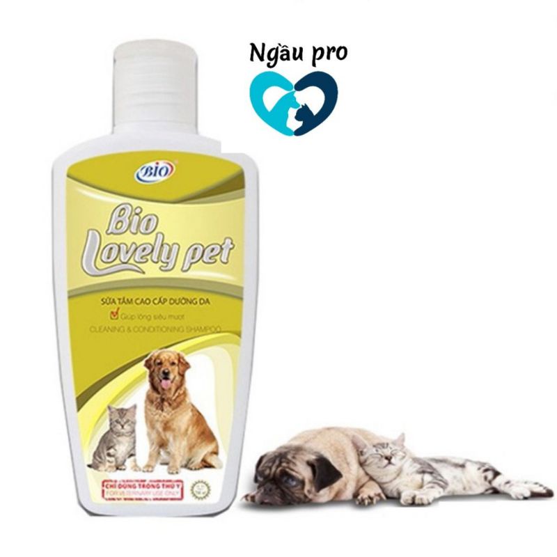 Sữa tắm cho chó mèo SOS 530ml, Dầu tắm gội Shampoo chăm sóc lông da cho thú cưng