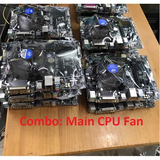 Mua COMBO MAIN CPU FAN các loại G31 G41 H61 (không ram)