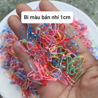 500g Thun cột tóc sọc màu/sọc trong (to/trung/nhí)