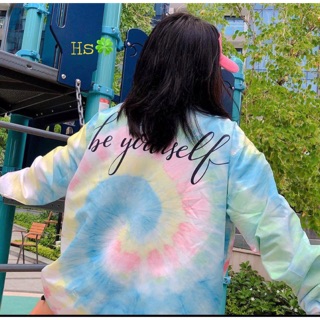 Áo khoác gió dù loang màu lốc xoáy the zed