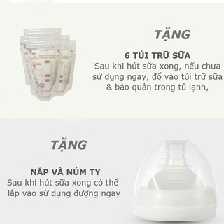 Máy vắt sữa bằng Tay Kichilachi (Kèm quà tặng)
