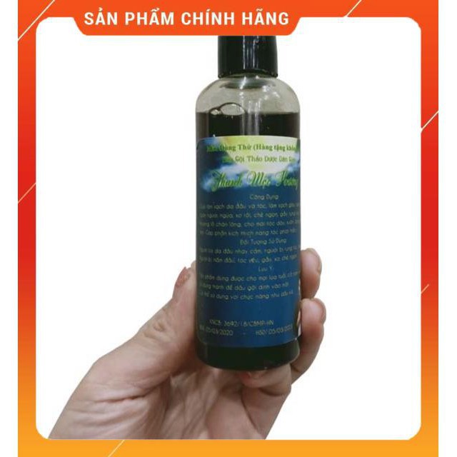 Dầu Gội Thảo dược dân gian TMH 100ml Ngăn rụng tóc, kích thích mọc tóc,sạch gầu, nấm da đầu,... (Có quà tặng)