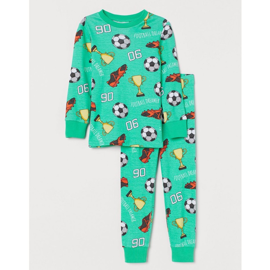 Bộ dài tay bé trai HM authentic