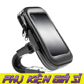 Kẹp đt trên xe máy chống nước 6in