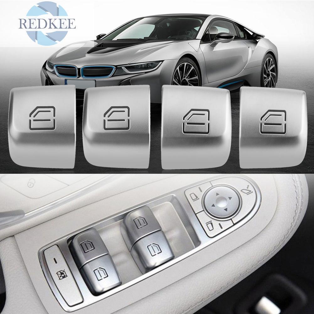 Set 4 Nút Công Tắc Cửa Sổ Xe Hơi Mercedes Benz C Class