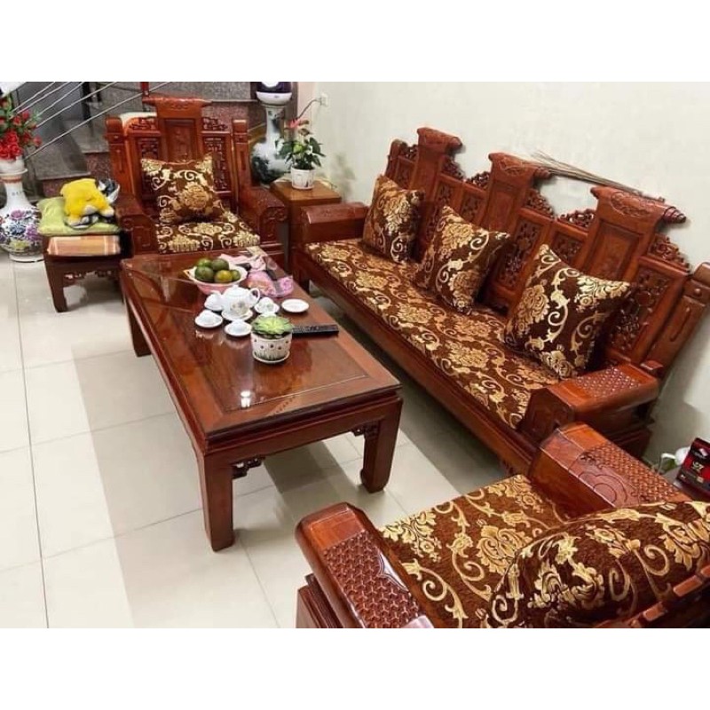 đệm ghế gỗ, ghế sofa( chọn mầu, kích thước theo yêu cầu)