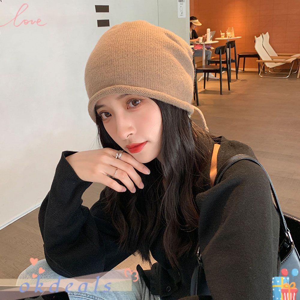 Okdeals Mũ Dệt Kim Cotton Phong Cách Mùa Xuân Đơn Giản Cho Nữ
