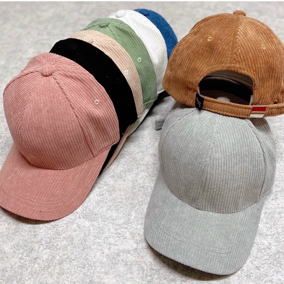 Mũ Lưỡi Trai - Nón Kết Nhung Trơn thời trang Unisex Hàn Quốc dành cho Nam và Nữ NK25 - HATKING