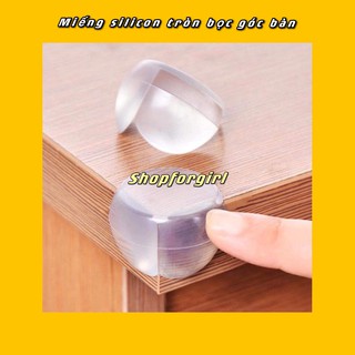 CÓ SẴN - Miếng silicon tròn bọc cạnh bàn-SHOPFORGIRL