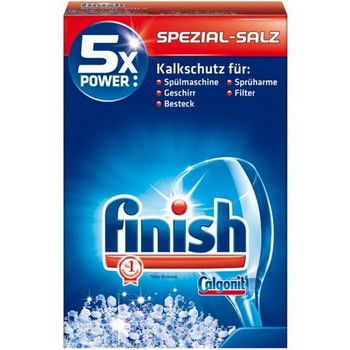 MUỐI RỬA BÁT FINISH 1,2 KG ( hàng nhập khẩu Đức) duàng cho máy rửa Bocsh, Teka, Electrorlux