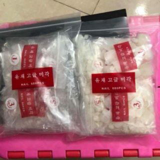 móng chân úp túi 600 móng