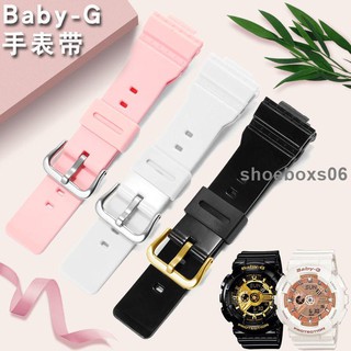 👇⚽Dây Đeo Thay Thế Bằng Silicone Cao Su Cho Đồng Hồ Casio BABY-G BA-110 112 100 130