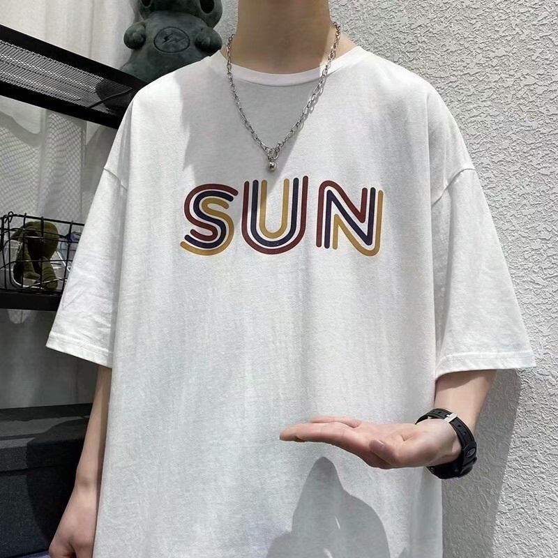 Áo thun tay lỡ nam nữ , áo phông form rộng chất cotton mát mịn thấm hút mồ hôi in hình AD | BigBuy360 - bigbuy360.vn