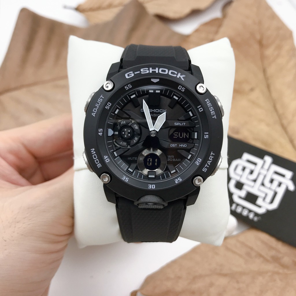 Đồng hồ nam Casio G-SHOCK GA-2000 / GA-2000S-1A chống va đập chính hãng