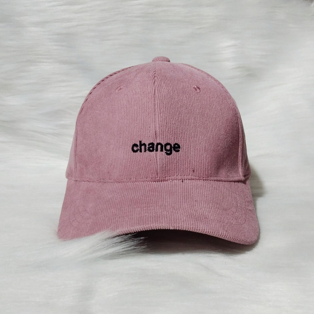 Mũ lưỡi trai, nón kết cao cấp nam nữ đẹp thêu chữ CHANGE phong cách Ulzzang unisex mã số K50