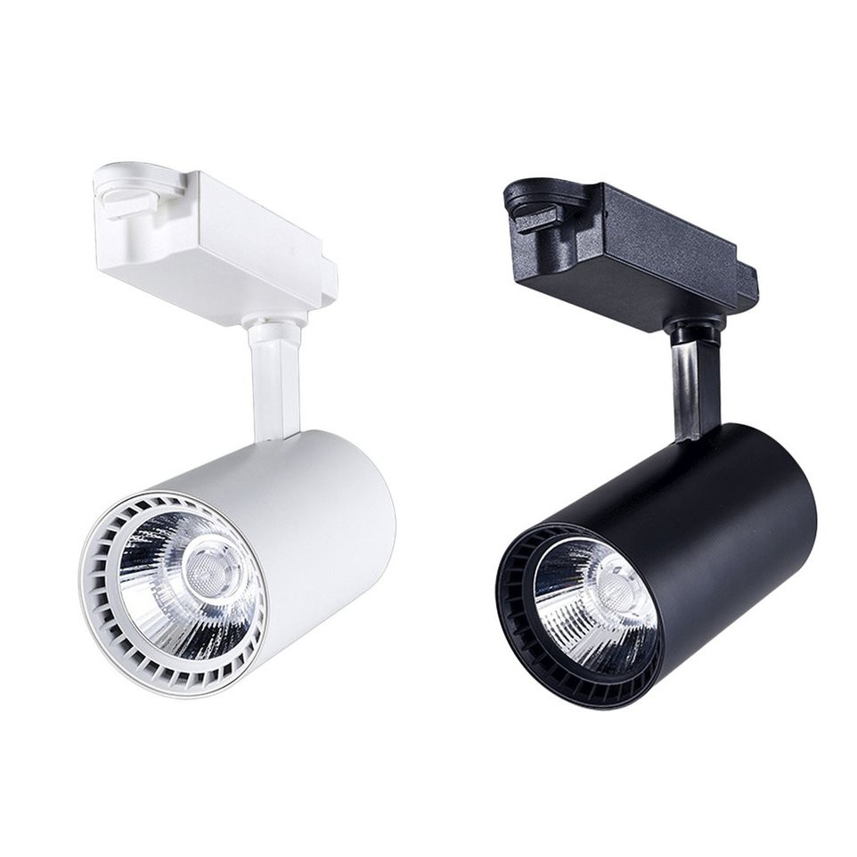 COB LED Track Light Clothes Shop Ceiling Lamp Open Mounted Rail Spot Light