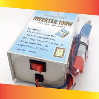 Thiết bị biến điện 12v ra 220v 100w - lm
