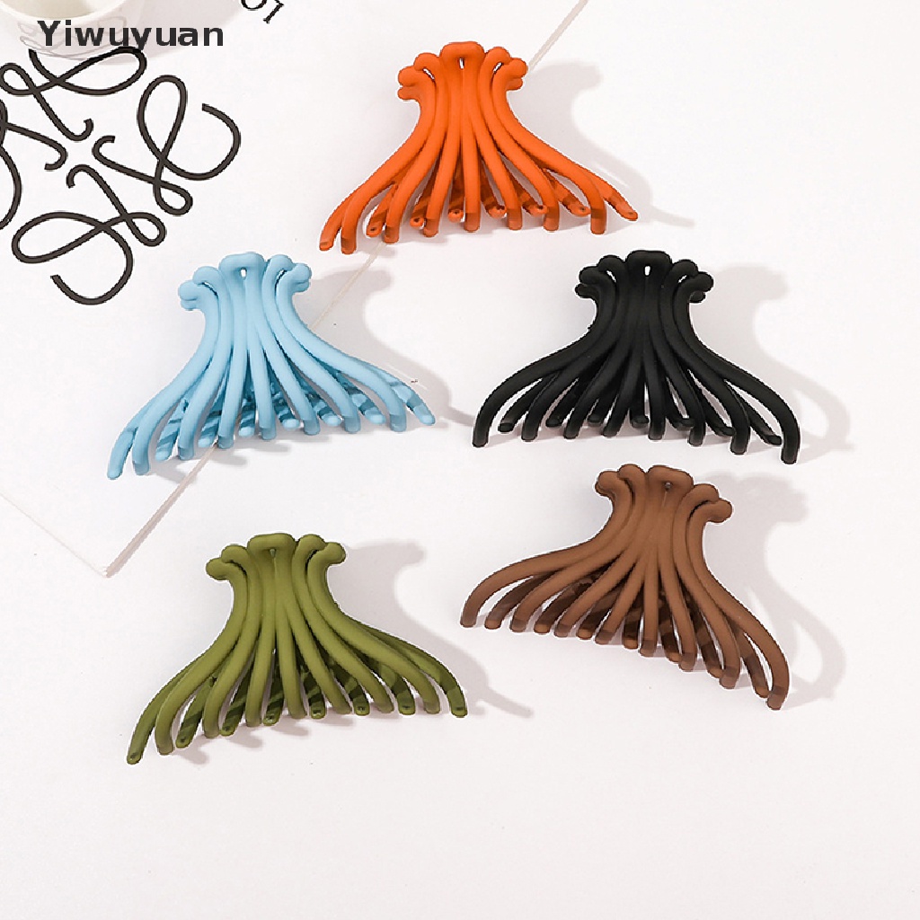 &lt; Yiwuyuan &gt; Kẹp Tóc Càng Cua / Cá Mập Nhám Lớn Cho Nữ Đang Giảm Giá