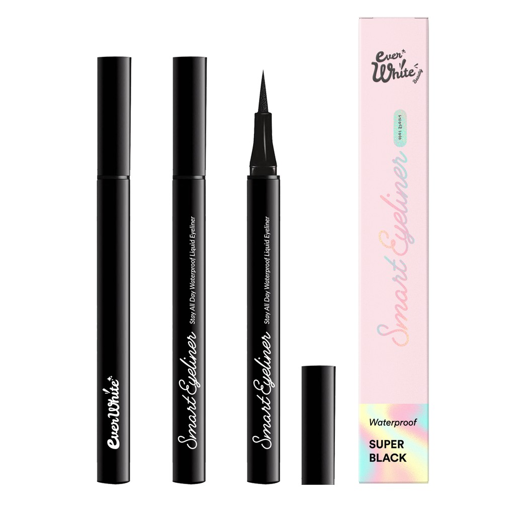 (Hàng Mới Về) Bút Kẻ Mắt Thông Minh Siêu Trắng Chống Thấm Nước