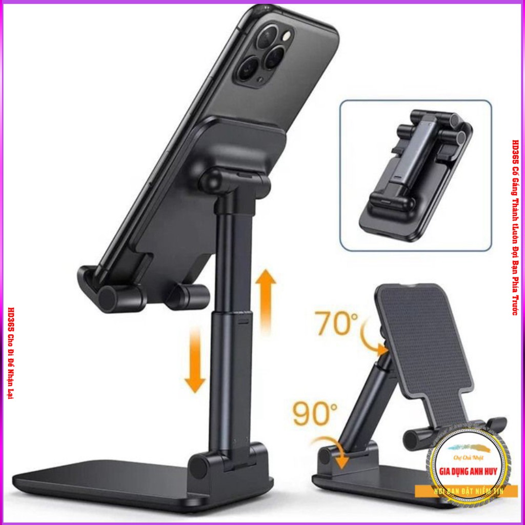 Kệ Để Điện Thoại, Ipad Có Thể Điều Chỉnh Theo Ý Rất Chắc Chắn Và Siêu Nhỏ Gọn - HD365