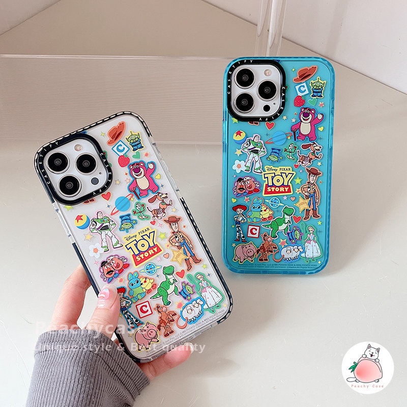 Ốp Điện Thoại TPU Mềm Trong Suốt In Hình Gấu Hoạt Hình Toy Story Cho iPhone 14 13 12 Pro Max 11 Xr Xs Max X 6 7 8 Plus