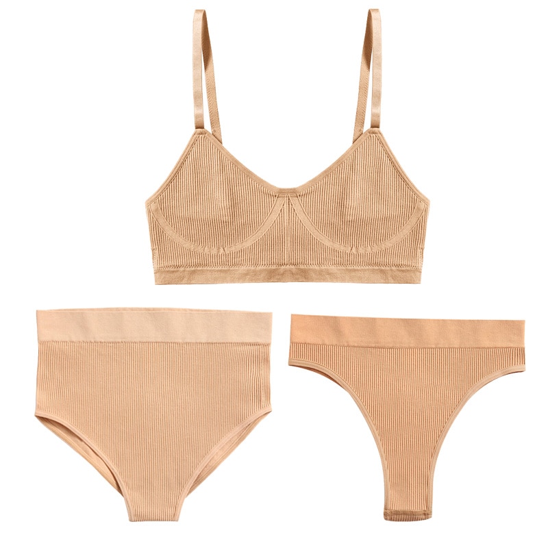 Set nội y FINETOO 3 món lưng cao quyến rũ cho phái nữ