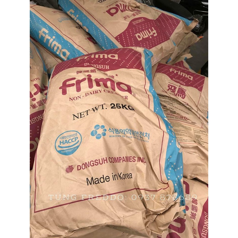 Bột Sữa FRIMA Hàn Quốc Nguyên Bao 25kg - Hàng Chuẩn Ngon