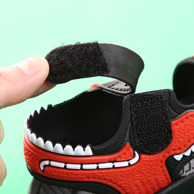 Xăng đan Đế Mềm Chống Trượt Thoáng Khí Thời Trang Mùa Hè Cho Bé Trai