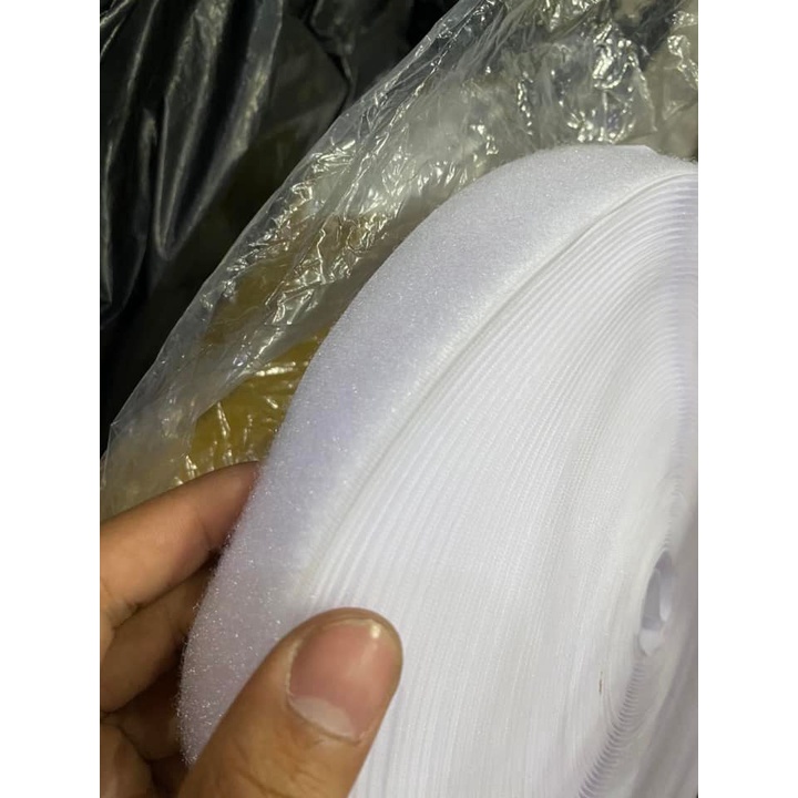 Velcro dán xé/ băng dính gai có keo dán 2cm, Gai dán tường dành cho rèm dán (Miếng gai dán tường)