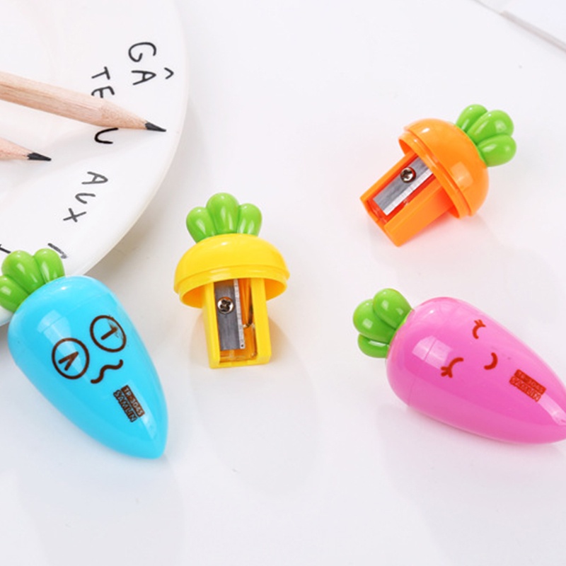 1 Đồ Chuốt Bút Chì Hình Củ Cà Rốt Dễ Thương