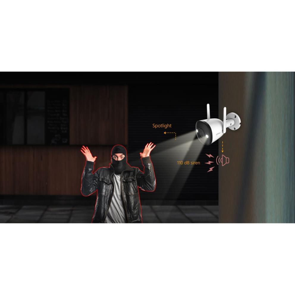 [TỔNG KHO CAMERA]  Camera WIFI IMOU ngoài trời F22FP < hoặc mã A32F có màu ban đêm > | BigBuy360 - bigbuy360.vn