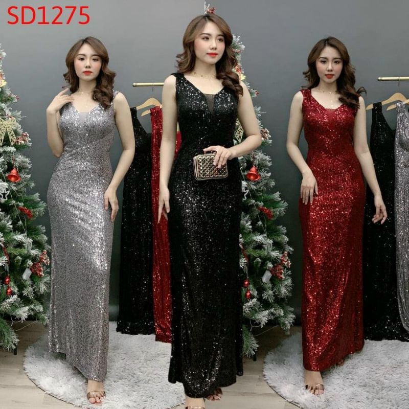 ĐẦM DẠ HỘI KIM SA NỮ HOÀNG KHÍ CHẤT-DS1275