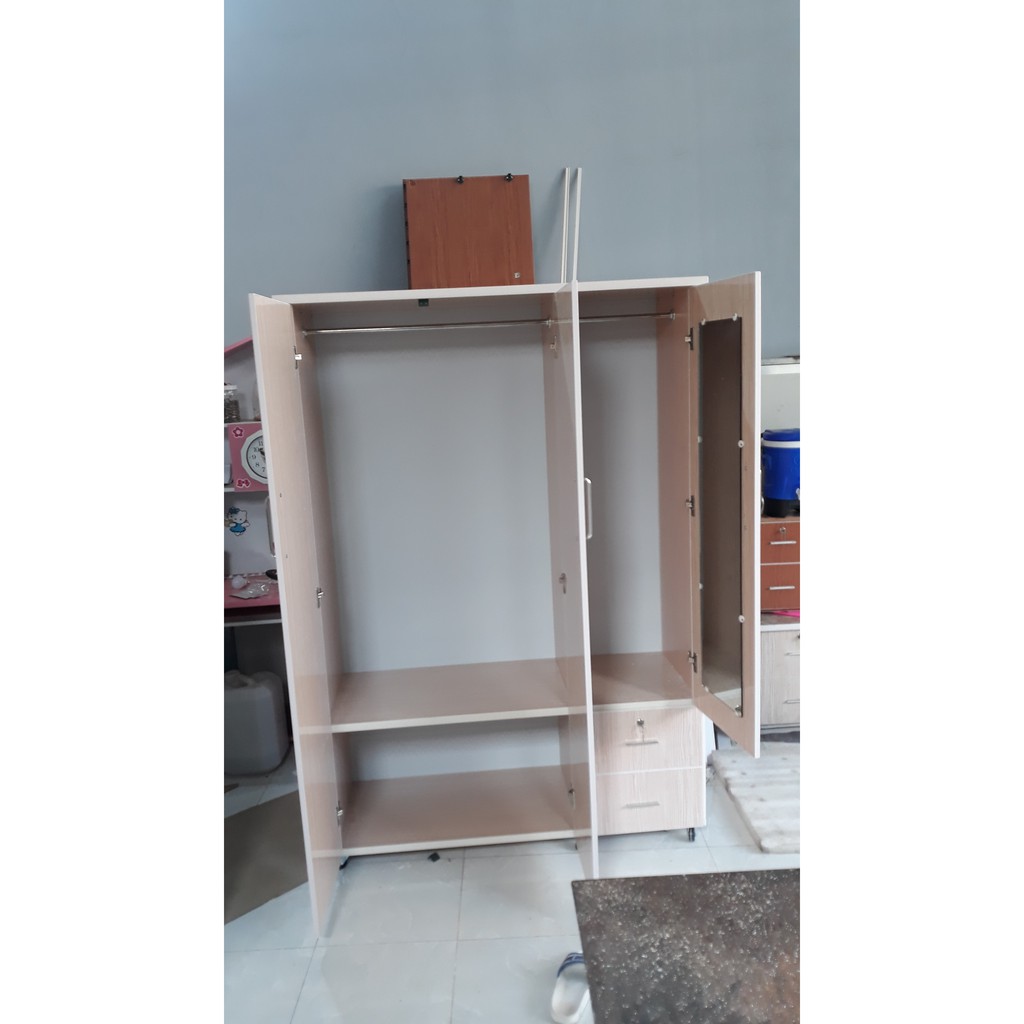 Tủ quần áo nhựa đài loan vân gỗ sồi Bảo hành 2 năm tận nơi ( HÀNG CAO CẤP ) | BigBuy360 - bigbuy360.vn