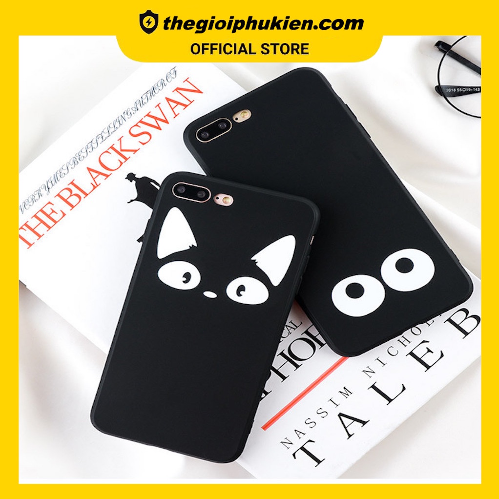 Ốp lưng iphone dẻo mèo dễ thương dành cho iphone 6/6plus/6s/6s plus/6/7plus/8/8plus/x/xs/xs max/11/12promax - a323