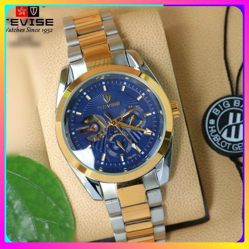 Đồng hồ cơ nam Tevise cơ lộ máy giá sinh viên, máy chạy cơ tự động cực chất, đẳng cấp [ Đồng Hồ Cơ ] | BigBuy360 - bigbuy360.vn