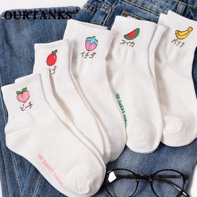 COMBO 10 ĐÔI Vớ COTTON HÀN QUỐC