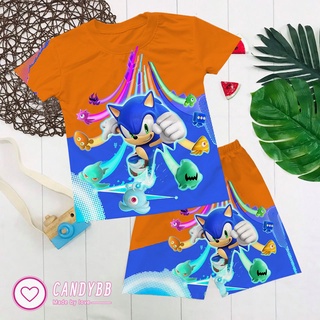 Bộ thun lạnh Sonic cho bé trai