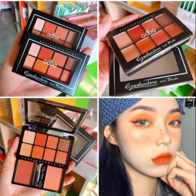 [Thái Lan] PHẤN MẮT ODBO EYESHADOW AND BLUSH OD1022