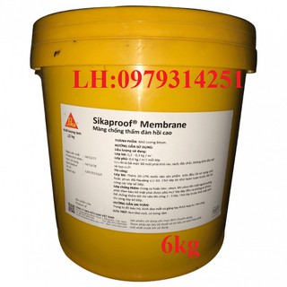 Sika membrane 6kg - Sơn chống thấm bitum