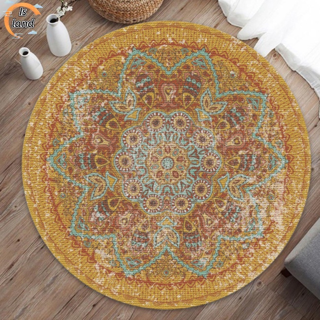 Thảm Tròn Chống Trượt Thời Trang 40CM Trang Trí Nhà Cửa/Phòng Ngủ