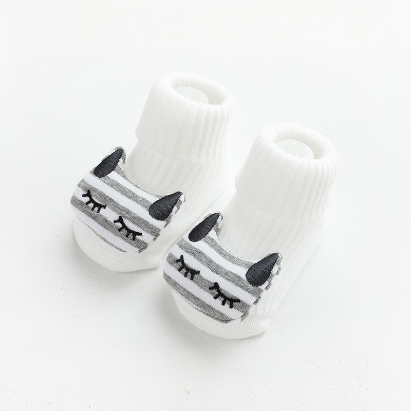 Hoạt Hình Vớ 3d Chống Trượt Cho Bé (6-12 Tháng)