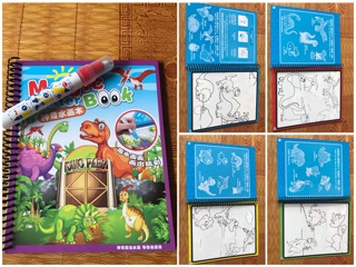 Tranh tô màu thần kỳ tự xoá